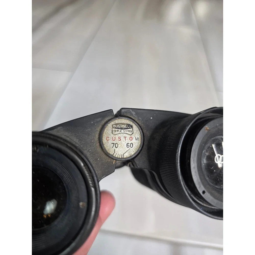 Vintage Bushnell Custom 7x35 Binoculars Japan 7.4 Field Fully Coated Optics L2